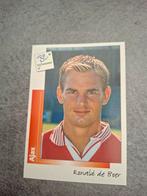 Panini sticker Voetbal 96. Speler Ronald de Boer Ajax., Verzenden, Zo goed als nieuw, Sticker