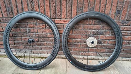 Wielen racefiets bontrager aeolus comp 5, Fietsen en Brommers, Fietsonderdelen, Gebruikt, Racefiets, Wiel, Ophalen