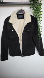 Corduroy heren jack met teddy | Pull & Bear | Maat S, Kleding | Heren, Jassen | Winter, Zwart, Nieuw, Ophalen of Verzenden, Pull&Bear