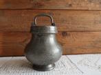 Tinnen bouillon pot sustenteur vintage gortpot izgst., Antiek en Kunst, Antiek | Tin, Ophalen of Verzenden