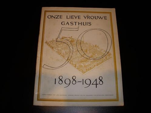 Jubileum brochure Onze Lieve Vrouwen Gasthuis 1898-1948, Boeken, Catalogussen en Folders, Gelezen, Folder, Ophalen of Verzenden