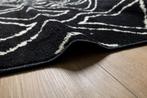 Zwart groove vloerkleed - 79 EURO - LEEGVERKOOP - NIEUW, Huis en Inrichting, 200 cm of meer, Nieuw, 150 tot 200 cm, Ophalen of Verzenden