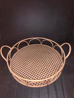 Rond dienblad., Ophalen of Verzenden, Zo goed als nieuw, Rond, Metaal