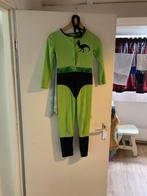 Carnavalspak Onesie Dinopak Maat 128, Kinderen en Baby's, Carnavalskleding en Verkleedspullen, Ophalen, Gebruikt, 122 t/m 128