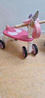 Loopfiets eenhoorn IM toys GRATIS VERZENDEN!!, Ophalen of Verzenden, Zo goed als nieuw, Loopfiets