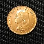 1897 Gouden 10 Gulden - Koningin Wilhelmina verguld naslag, Verzenden, Goud, Koningin Wilhelmina, Losse munt