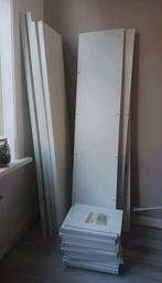 Ikea kast Kallax wit 25 vaks 182x182x39.5 cm zgan, Ophalen, 150 tot 200 cm, Zo goed als nieuw, 150 tot 200 cm
