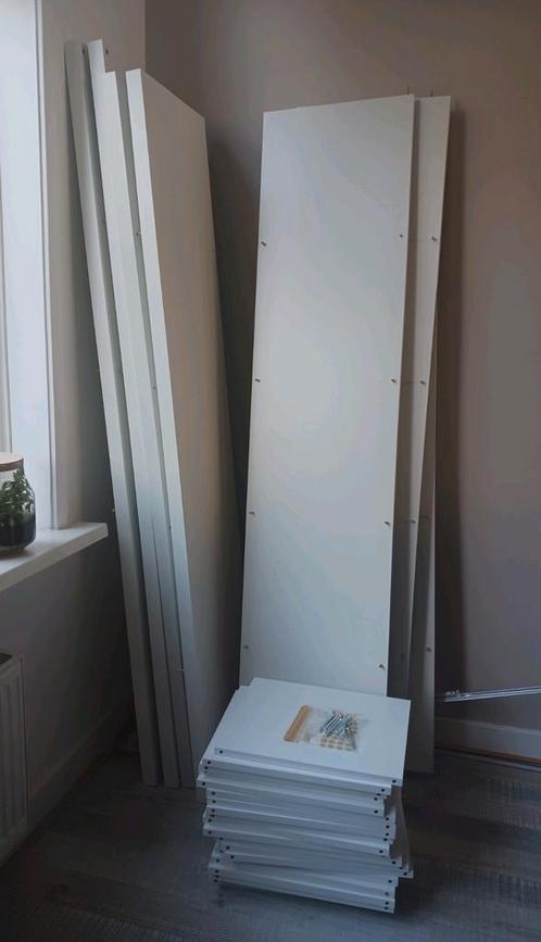 Ikea kast Kallax wit 25 vaks 182x182x39.5 cm zgan, Huis en Inrichting, Kasten | Boekenkasten, Zo goed als nieuw, 150 tot 200 cm