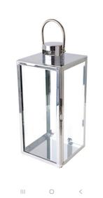 Aluminium lantaarn, Ophalen, Zo goed als nieuw, Aluminium, Minder dan 50 watt