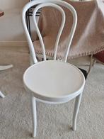 4 Ikea keukenstoelen, Ophalen, Gebruikt, Wit, Vier