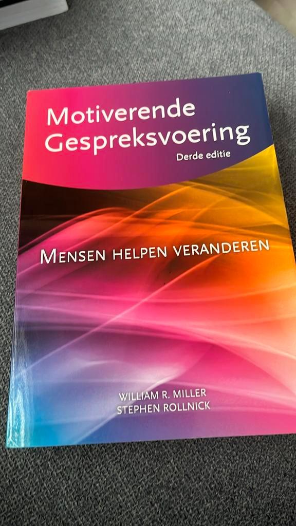 William R. Miller - Motiverende gespreksvoering, Boeken, Psychologie, Zo goed als nieuw, Verzenden