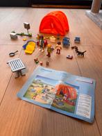 Playmobil 70089 kampeerders met tent, Ophalen of Verzenden, Zo goed als nieuw