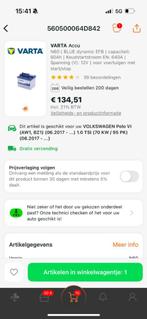 Accu, Auto-onderdelen, Accu's en Toebehoren, Ophalen, Nieuw