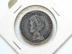 1 Gulden Koningin Wilhelmina 1915 zilver, 1 gulden, Zilver, Ophalen of Verzenden, Koningin Wilhelmina