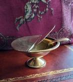 Wierookscheepje met lepeltje, Antiek en Kunst, Ophalen of Verzenden