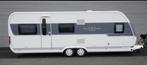 Hobby  650 KMFE  stapelbed,mover en airco, Caravans en Kamperen, Particulier, Rondzit, 1500 - 2000 kg, Hobby