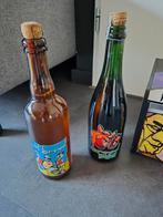 Herman Brood - 4x flessen drank + Brabantia broodtrommel, Antiek en Kunst, Ophalen of Verzenden