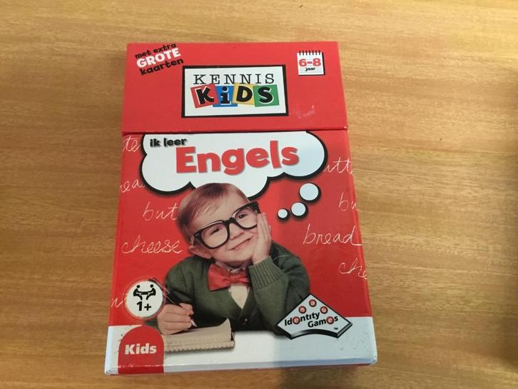 Ik leer engels,, Hobby en Vrije tijd, Gezelschapsspellen | Kaartspellen, Zo goed als nieuw, Een of twee spelers, Ophalen of Verzenden