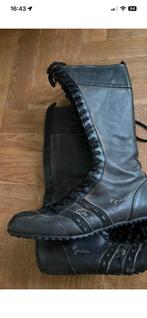 Leren quick rijglaarzen mt 40 zgan zwart, Hoge laarzen, Zwart, Ophalen of Verzenden, Zo goed als nieuw