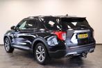 Ford Explorer 3.0 V6 EcoBoost PHEV Platinum Panoramadak Navi, Auto's, Ford, 2441 kg, Zwart, Bedrijf, 2956 cc