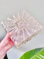 Vintage glazen bubbel plafondlamp muurlamp plafonnière, Ophalen of Verzenden, Gebruikt, Glas