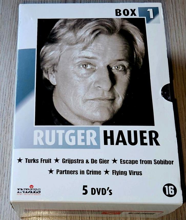 Rutger Hauer Box 1 - 5 DVD's - inclusief. Turks Fruit, Cd's en Dvd's, Dvd's | Tv en Series, Zo goed als nieuw, Drama, Boxset, Vanaf 16 jaar