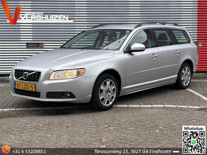 Volvo V70 2.0 D3 Momentum | Leder | Cruise | Climate | PDC |, Auto's, Volvo, Bedrijf, Te koop, V70, ABS, Airbags, Airconditioning