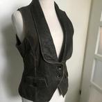 Arma leren gilet vintage look echt leder maat 36, Kleding | Dames, Bodywarmers, Verzenden, Zo goed als nieuw, Maat 36 (S), Overige kleuren
