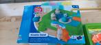 Speelzand en accesoires,
2 sets: blauw-gele set/groen-oranje, Ophalen, Gebruikt, Ontdekken