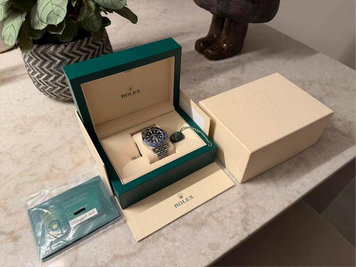 Rolex Batman Jubilee 126710BLNR, Sieraden, Tassen en Uiterlijk, Horloges | Heren, Gebruikt, Polshorloge, Rolex, Staal, Staal, Ophalen of Verzenden