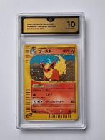 Pokemon Flareon Holo 1st edition #017 grade 10, Hobby en Vrije tijd, Verzamelkaartspellen | Pokémon, Nieuw, Foil, Ophalen of Verzenden