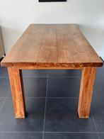 Eetkamer tafel, Huis en Inrichting, Tafels | Eettafels, Ophalen, Gebruikt, Kan bij alles, Teakhout