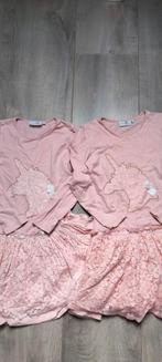 Twee schattige jurken voor een tweeling!!, Ophalen of Verzenden, Zo goed als nieuw, Meisje, Jurk of Rok