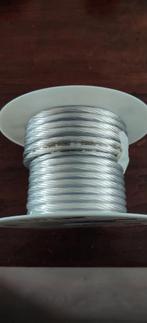 OEHLBACH luidspreker kabel zilver 2 x 2,5 mm  lengte 2 mtr, Ophalen of Verzenden, Nieuw, 10 meter of meer