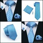 Dennis Gadgets: 100 % zijden stropdas ( 3 delig !! ) DG 0528, Kleding | Heren, Stropdassen, Nieuw, Met patroon, Blauw, Ophalen