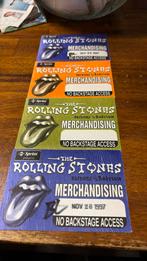 The Rolling Stones bridges to Babylon zeldzame backstage pas, Ducoso, Ophalen of Verzenden, Zo goed als nieuw, Foto of Kaart