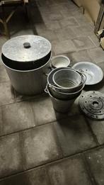 Zinken tel en emmers, Ophalen of Verzenden, Overige materialen