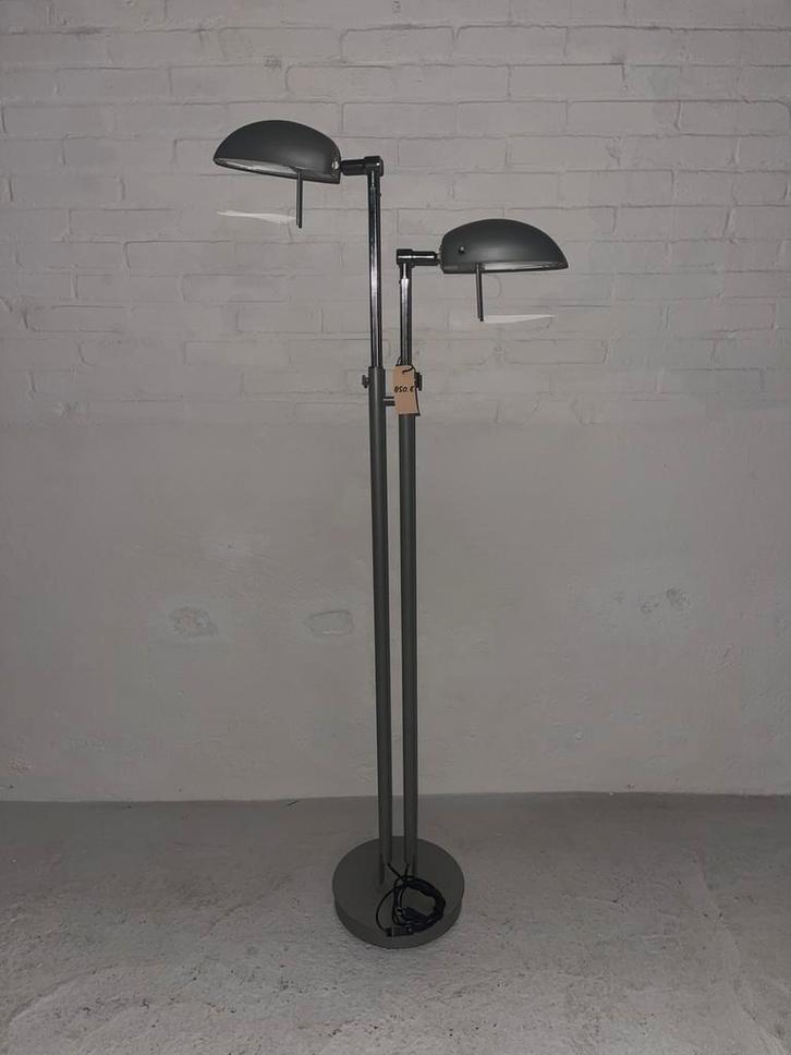 Vloerlamp vintage Artdeco retro lamp tandarts industrieel, Huis en Inrichting, Lampen | Vloerlampen, Kunststof, Metaal, Ophalen