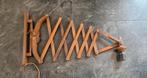 Vintage schaarlamp, Huis en Inrichting, Lampen | Wandlampen, Ophalen of Verzenden, Gebruikt