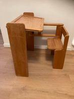 Opvouwbaar kinder bureau - vintage - met krijtbord, Huis en Inrichting, Kasten | Secretaires, Ophalen, Gebruikt, Vintage