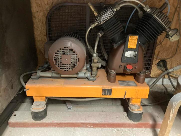 Alup Compressor - Gebruikt, Doe-het-zelf en Verbouw, Compressors, Gebruikt, 6 tot 10 bar, Minder dan 25 liter, Minder dan 200 liter/min