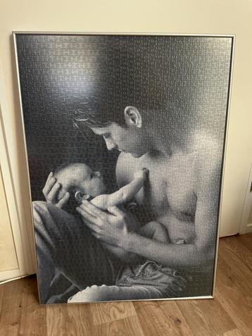 L'enfant 1986 Puzzel, Ingelijst beschikbaar voor biedingen