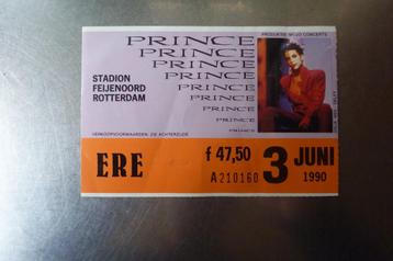 vintage ticket Prince 3 juni 1990 Rotterdam beschikbaar voor biedingen