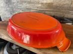 Mooie Le Creuset ovenschaal in maat 32, Ophalen of Verzenden, Gebruikt