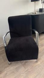 2 fauteuils stoelen zwart, Ophalen, Gebruikt, 75 tot 100 cm, Stof