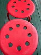Twee Ikea Marius stool, Ophalen, Gebruikt, Overige materialen