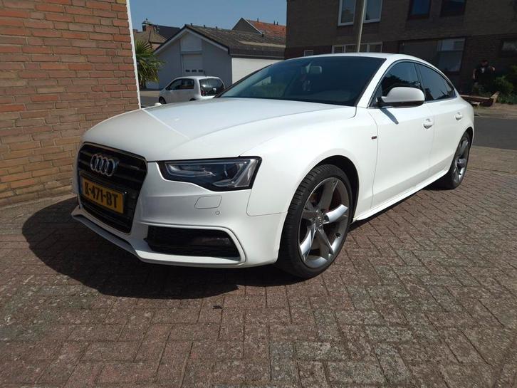 Audi A5 1.8 Tfsi 125KW Sportback M-tr 2014 Wit, Auto's, Audi, Particulier, A5, Benzine, B, Hatchback, Automaat, Geïmporteerd, Wit