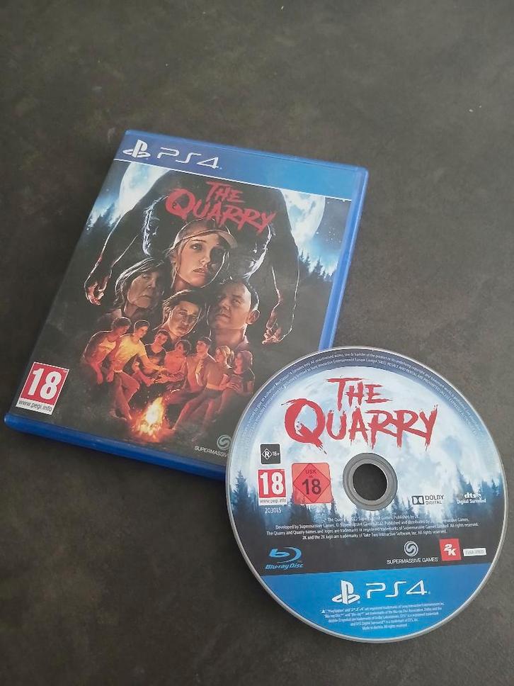 The Quarry PS4 (ALS NIEUW), Spelcomputers en Games, Games | Sony PlayStation 4, Zo goed als nieuw, Avontuur en Actie, 1 speler