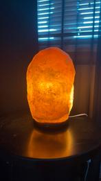 12.5 kilo Zware grote zoutlamp  h30 b 20 breed, Huis en Inrichting, Lampen | Tafellampen, Ophalen, Zo goed als nieuw, Overige materialen