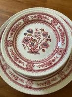 Vintage dorset wood&sons gebaksset,, Gebruikt, Ophalen of Verzenden, Bord(en), Overige stijlen